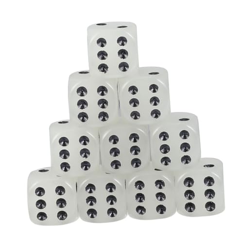 minkissy 10 Stück Teiliges Leuchtendes Würfelset Spielwürfel mit Abgerundeten Ecken Langlebig und Leicht als Party Brettspiel Zubehör für Familien Bar und Ktv Unterhaltung minkissy 10 Stück Teiliges Leuchtendes Würfelset Spielwürfel mit Abgerundeten Ecken Langlebig und Leicht als Party Brettspiel Zubehör für Familien Bar und Ktv Unterhaltung von minkissy