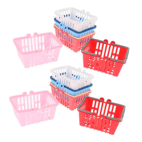 minkissy 10 Stück Teiliges Mini Korb Modell aus Kreative Puppenhaus Deko Realistische Einkaufskorb Ornamente Rot und Pfirsich Langlebig und Detailreich für Kinderzimmer und Spielhäuser minkissy 10 Stück Teiliges Mini Korb Modell aus Kreative Puppenhaus Deko Realistische Einkaufskorb Ornamente Rot und Pfirsich Langlebig und Detailreich für Kinderzimmer und Spielhäuser von minkissy