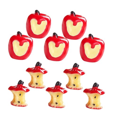 minkissy 10 Stück Teiliges Miniatur Äpfel Deko aus Harz Realistische Apfelkerne und Halbe Äpfel Langlebige Mini Früchte für Puppenhaus Basteln und Wohnraumdekoration minkissy 10 Stück Teiliges Miniatur Äpfel Deko aus Harz Realistische Apfelkerne und Halbe Äpfel Langlebige Mini Früchte für Puppenhaus Basteln und Wohnraumdekoration von minkissy