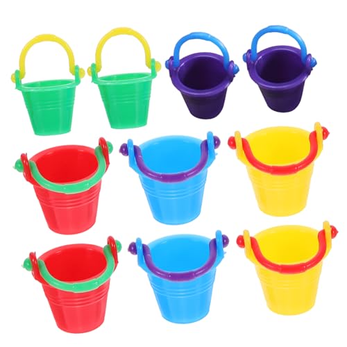 minkissy 10 Stück Teiliges Miniatur Eimer Bunte Kleine Eimer für Puppenhaus Dekoration DIY Langlebig und Vielseitig für Mini Haus Zubehör minkissy 10 Stück Teiliges Miniatur Eimer Bunte Kleine Eimer für Puppenhaus Dekoration DIY Langlebig und Vielseitig für Mini Haus Zubehör von minkissy