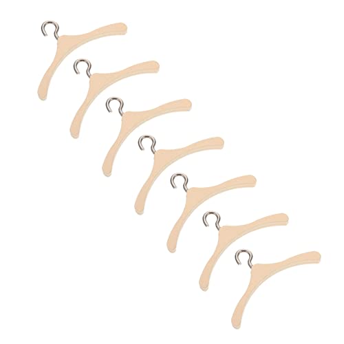 minkissy 10 Stück Teiliges Miniatur Holz Kleiderbügel für Puppenhaus Zubehör Praktische Kleidung Organizer für Puppen für Aufbewahren von Puppenkleidung minkissy 10 Stück Teiliges Miniatur Holz Kleiderbügel für Puppenhaus Zubehör Praktische Kleidung Organizer für Puppen für Aufbewahren von Puppenkleidung von minkissy