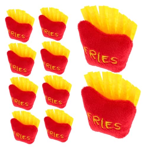 minkissy 10 Stück Teiliges Plüsch Pommes Frites Weiche Sichere DIY Accessoires für Schuhe Hüte und Rucksäcke Vielseitig zum Dekorieren und Kreative Gestaltung minkissy 10 Stück Teiliges Plüsch Pommes Frites Weiche Sichere DIY Accessoires für Schuhe Hüte und Rucksäcke Vielseitig zum Dekorieren und Kreative Gestaltung von minkissy