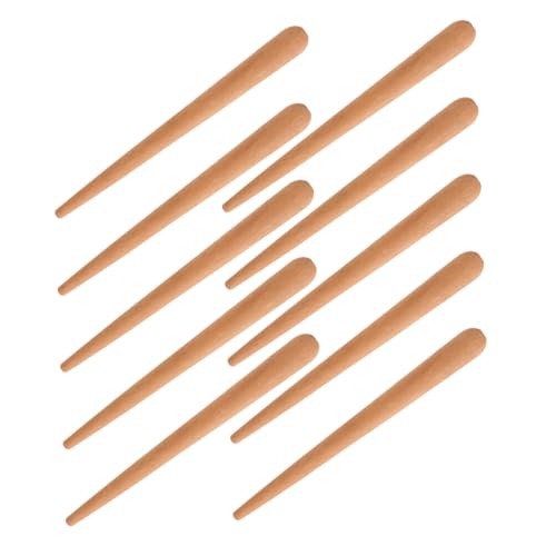 minkissy 10 Stück Teiliges Rhythm Sticks aus Naturholz Musikinstrument für Handliche Percussion Sticks Kreativität und Familienbindung für Musikbildung und Gemeinsames von minkissy