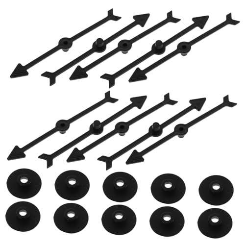 minkissy 10 Stück Teiliges Rotierender Spielzeiger aus Kunststoff Interaktive Brettspiel Zubehörteile für Gesellschaftsspiele Fördert Kreativität und minkissy 10 Stück Teiliges Rotierender Spielzeiger aus Kunststoff Interaktive Brettspiel Zubehörteile für Gesellschaftsspiele Fördert Kreativität und von minkissy
