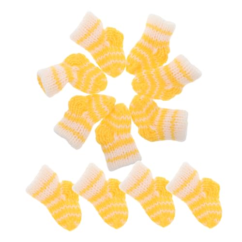 minkissy 10 Stück Teiliges Set Miniatur Puppensocken Niedliche Handgestrickte Socken für Puppen Wintermode für Puppen DIY Puppenzubehör Farbenfrohe Socken für Puppenhäuser minkissy 10 Stück Teiliges Set Miniatur Puppensocken Niedliche Handgestrickte Socken für Puppen Wintermode für Puppen DIY Puppenzubehör Farbenfrohe Socken für Puppenhäuser von minkissy