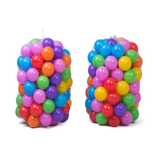 minkissy 100 Stück Bunte Packung Kunststoff Ozeanbälle für Große Spielbälle für Geburtstagsfeiern Spielzelte Pools und Schwimmspaß Geruchsneutral und Sicher für Junge Mädchen minkissy 100 Stück Bunte Packung Kunststoff Ozeanbälle für Große Spielbälle für Geburtstagsfeiern Spielzelte Pools und Schwimmspaß Geruchsneutral und Sicher für Junge Mädchen von minkissy