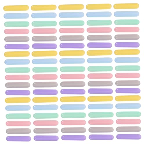 minkissy 100 Stück Bunte Weiche Kunststoff Ocean Bälle für Spielbereich Ballgrube Pool für Kleinkinder Indoor und Outdoor Bewegung und Kreatives von minkissy