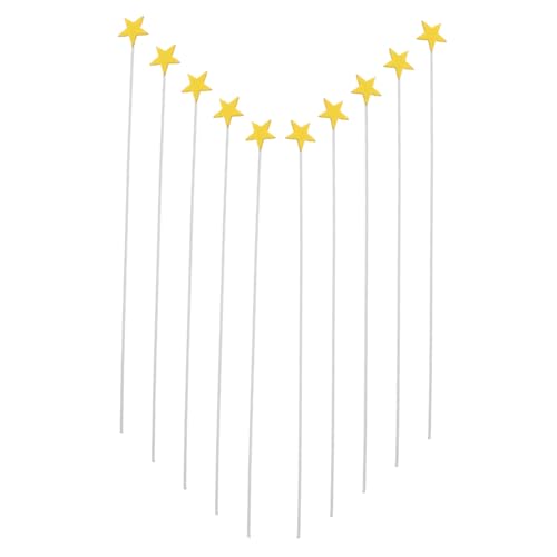 minkissy 100 Stück Gelbe Stern Cake Topper aus Eva Schaumstoff Wiederverwendbare Tortendeko für Geburtstagstorten Vielseitige Cupcake Decoration Picks Praktische Party Deko für Dessert und minkissy 100 Stück Gelbe Stern Cake Topper aus Eva Schaumstoff Wiederverwendbare Tortendeko für Geburtstagstorten Vielseitige Cupcake Decoration Picks Praktische Party Deko für Dessert und von minkissy