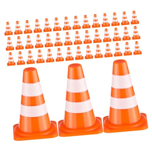 minkissy 100 Stück Mini Verkehrscones Robuste Simulation von Straßenschildern und Verkehrshindernissen für BAU Themenpartys und Pädagogisches minkissy 100 Stück Mini Verkehrscones Robuste Simulation von Straßenschildern und Verkehrshindernissen für BAU Themenpartys und Pädagogisches von minkissy