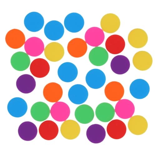 minkissy 100 Stück Teiliges Bunte Kunststoff Zählchips Lernspielzeug für Bingo Zählmarken zum Rechnen Sortieren Kindergarten und Grundschule minkissy 100 Stück Teiliges Bunte Kunststoff Zählchips Lernspielzeug für Bingo Zählmarken zum Rechnen Sortieren Kindergarten und Grundschule von minkissy