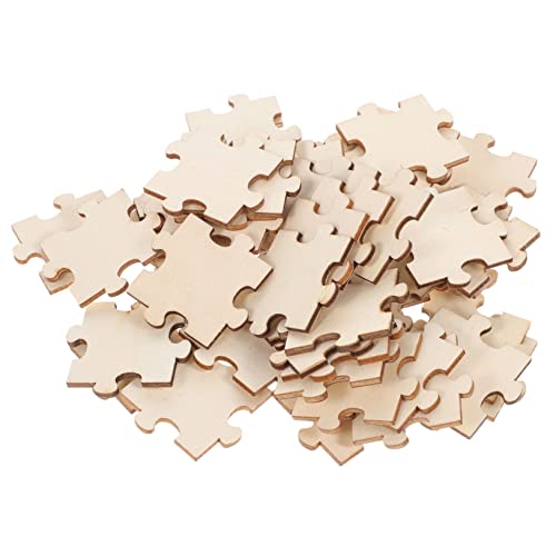minkissy 100 Stück Teiliges DIY Holzpuzzle zum Selbstgestalten Große Blanko Puzzleteile zum Bemalen und Basteln Fördert Kreativität und Feinmotorik bei Kindern für Bastelprojekte und minkissy 100 Stück Teiliges DIY Holzpuzzle zum Selbstgestalten Große Blanko Puzzleteile zum Bemalen und Basteln Fördert Kreativität und Feinmotorik bei Kindern für Bastelprojekte und von minkissy
