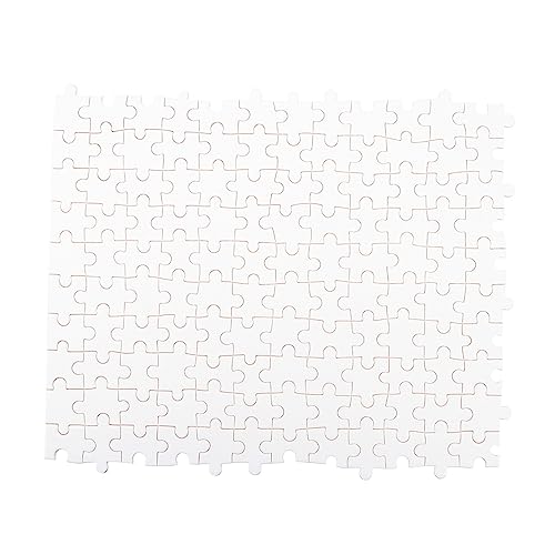 minkissy 1000 Stück Teiliges DIY Holzpuzzle Leere Wärmeübertragungs Puzzleteile Individuell Gestaltbar für Party und Kinderförderung von minkissy