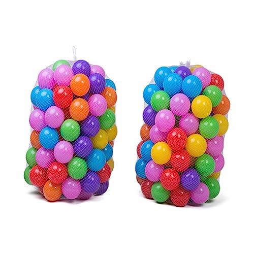minkissy 100Stücke Bunte Meeresbälle aus Kunststoff für Pool Zelt und Geburtstagsfeiern Sicheres für Junge Mädchen und Praktische Beutelverpackung minkissy 100Stücke Bunte Meeresbälle aus Kunststoff für Pool Zelt und Geburtstagsfeiern Sicheres für Junge Mädchen und Praktische Beutelverpackung von minkissy