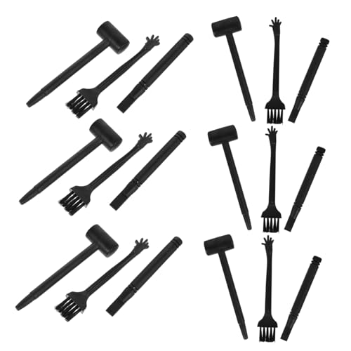 minkissy 10Sätze Teiliges Edelstein Ausgrabungsset für Pädagogisches Archäologie mit Hammer Meißel und Pinsel für Kreative Experimente Kognitiver von minkissy