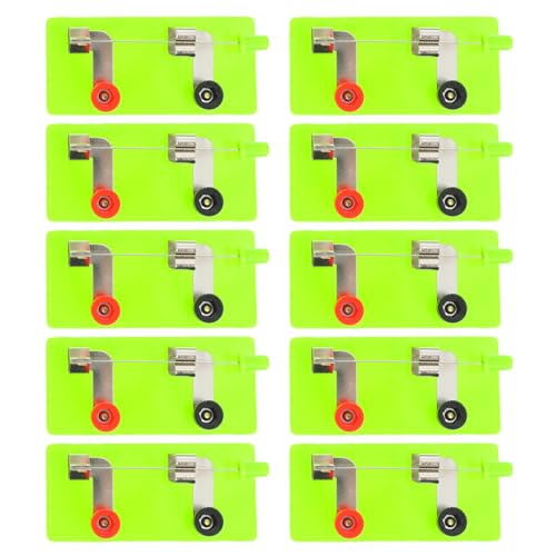 minkissy 10 Stück Einzelne Schalter für Elektronikprojekte Spst Schaltkreise für Schüler und Studenten Elektrische Laborausrüstung für Experimente und Lernen von minkissy