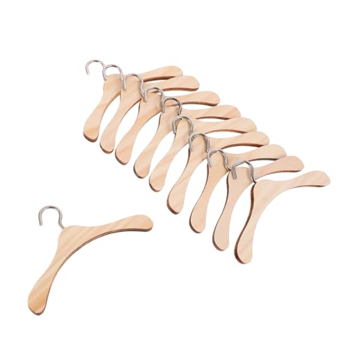 minkissy 10Stücke Holz Kleiderbügel für Bjd Puppen Langlebige Puppenzubehör für Puppenkleidung Praktischer Organizer für Kinderzimmer minkissy 10Stücke Holz Kleiderbügel für Bjd Puppen Langlebige Puppenzubehör für Puppenkleidung Praktischer Organizer für Kinderzimmer von minkissy