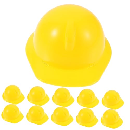 minkissy 10Stücke Miniatur Bauhelm für Puppen Stabiler Leuchtendes Vielseitig als Spielzubehör oder Dekoration für Puppenhaus und Kreative Spielwelten minkissy 10Stücke Miniatur Bauhelm für Puppen Stabiler Leuchtendes Vielseitig als Spielzubehör oder Dekoration für Puppenhaus und Kreative Spielwelten von minkissy