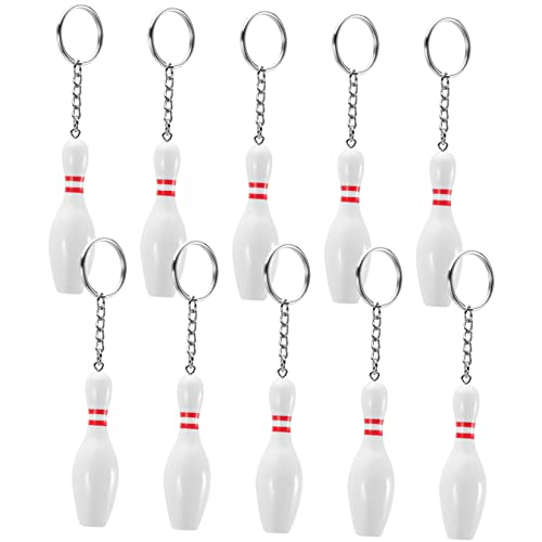 minkissy 10Stücke Teiliges Bowling Schlüsselanhänger Mini Bowling Schlüsselbund Sportliche Andenken für Kindergeburtstage Taschen und Schlüssel Kreative Bowling Form Schlüsselringe minkissy 10Stücke Teiliges Bowling Schlüsselanhänger Mini Bowling Schlüsselbund Sportliche Andenken für Kindergeburtstage Taschen und Schlüssel Kreative Bowling Form Schlüsselringe von minkissy