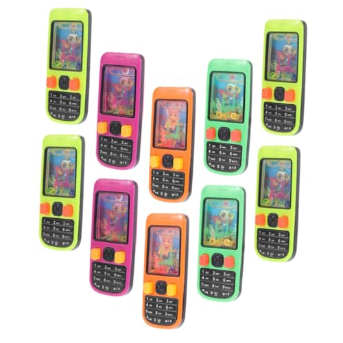 minkissy Handheld Wasserringspiel für Kinder 10 Stück Tragbares Wasserspielzeug für zur Verbesserung der Hand Auge Koordination von minkissy