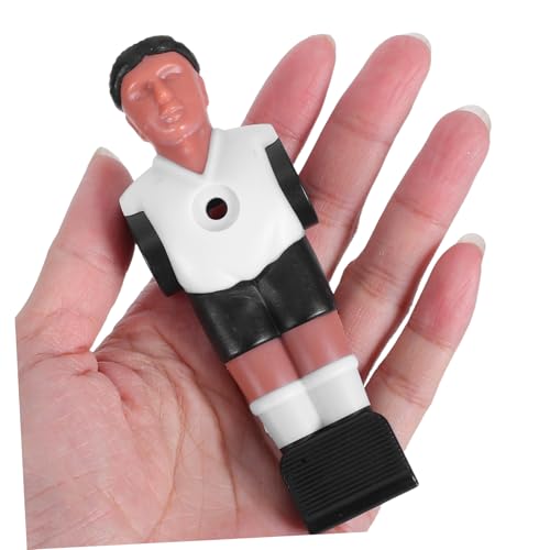minkissy 11 Stück Teiliges Tischkicker Ersatzteile Kunststoff Fußballspieler Figuren Komplettteam für Foosball Tisch Austauschbare Kicker Spieler für DIY Tischfußball Spiel von minkissy
