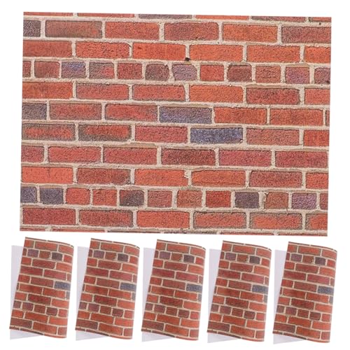 minkissy 12 Blatt Puppenhaus Tapeten Selbstklebende Rote Ziegelmauer Abziehbare Wandverkleidung Realistische Miniatur Backsteinoptik Einfache Montage Vielseitig Zuschneidbar minkissy 12 Blatt Puppenhaus Tapeten Selbstklebende Rote Ziegelmauer Abziehbare Wandverkleidung Realistische Miniatur Backsteinoptik Einfache Montage Vielseitig Zuschneidbar von minkissy