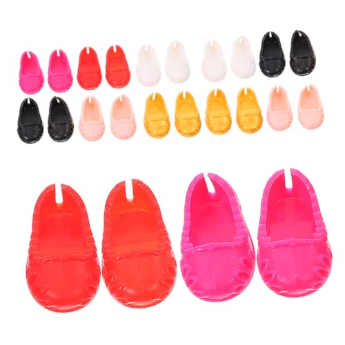 minkissy 12 Paare Puppenschuhe Flache Bequeme Mini Schuhe für Puppen Bunte DIY Accessoires Vielseitige Requisiten für Puppenkleidung und Bastelprojekte minkissy 12 Paare Puppenschuhe Flache Bequeme Mini Schuhe für Puppen Bunte DIY Accessoires Vielseitige Requisiten für Puppenkleidung und Bastelprojekte von minkissy