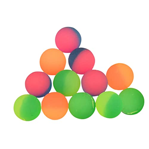 minkissy 12 Stück Frosted Gummibälle für Bunte Hüpfbälle für Poolspiele und Mitgebsel für Mädchen und Jungen von minkissy
