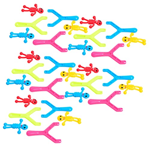 minkissy 12 Stück Kreative Fingerflieger Spielzeuge Dehnbares Spaßspielzeug für Partys und Freizeitausflüge mit Guter Elastizität und Waschbar Zufällige Farbe Zufällige Farbe von minkissy