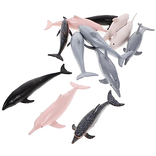 minkissy 12 Stück Mini Delfin Modell Teiliges aus Kunststoff Realistische Tierfiguren zur Dekoration Lernspielzeug für Garten und Schreibtisch minkissy 12 Stück Mini Delfin Modell Teiliges aus Kunststoff Realistische Tierfiguren zur Dekoration Lernspielzeug für Garten und Schreibtisch von minkissy