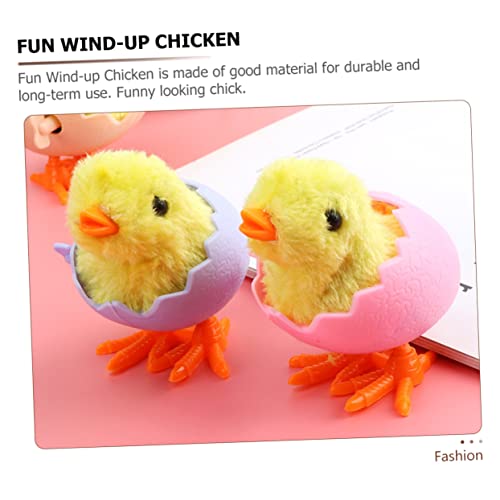 minkissy 12 Stück Teiliges Aufziehspielzeug Küken Bunte Kuschelige Wind Up Vögel Springendes Partyspielzeug für Langlebiges Material Handliches Design Fördert Geschicklichkeit und von minkissy