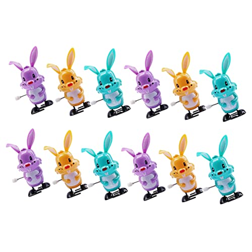 minkissy 12 Stück Teiliges Aufziehspielzeug Niedliche Häschen Figuren für Ostergeschenk oder Party Gastgeschenk und Langlebig für Kreatives minkissy 12 Stück Teiliges Aufziehspielzeug Niedliche Häschen Figuren für Ostergeschenk oder Party Gastgeschenk und Langlebig für Kreatives von minkissy