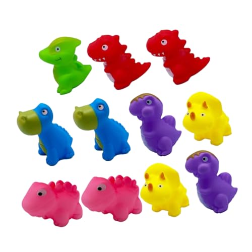 minkissy 12 Stück Teiliges Lustige Dinosaurier Badewannenspielzeuge Quitschende Squeezetoys für Badespaß und Wasserspiele Badewanne Pool minkissy 12 Stück Teiliges Lustige Dinosaurier Badewannenspielzeuge Quitschende Squeezetoys für Badespaß und Wasserspiele Badewanne Pool von minkissy