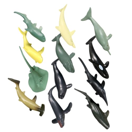minkissy 12 Stück Teiliges Meerestiere Modelle Realistische Meeres Spielzeuge Hochwertige Kunststoff Figuren Detailreiche Dekoration für Aquarium und Kreatives minkissy 12 Stück Teiliges Meerestiere Modelle Realistische Meeres Spielzeuge Hochwertige Kunststoff Figuren Detailreiche Dekoration für Aquarium und Kreatives von minkissy