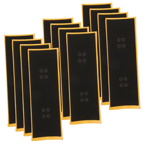 minkissy 12 Stück Teiliges Mini Skateboard Grip Tape mit Klebekraft rutschfeste Aufkleber für Finger Skateboards Langlebig und Kompatibel Verbessert Kontrolle und Trick Ausführung minkissy 12 Stück Teiliges Mini Skateboard Grip Tape mit Klebekraft rutschfeste Aufkleber für Finger Skateboards Langlebig und Kompatibel Verbessert Kontrolle und Trick Ausführung von minkissy