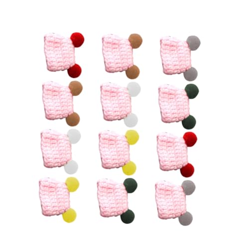 minkissy 12 Stück Teiliges Mini Strickmützen Bunte DIY Bastel Hüte für Puppen Handgemachte Mini Mützen Dekoration Zubehör minkissy 12 Stück Teiliges Mini Strickmützen Bunte DIY Bastel Hüte für Puppen Handgemachte Mini Mützen Dekoration Zubehör von minkissy
