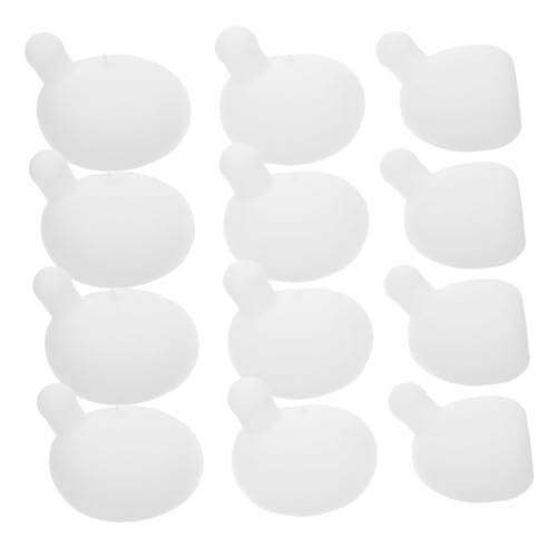 minkissy 12 Stück Teiliges Silikon Pressblasen Weiß Vielseitige DIY Blaseneinsätze für Puppenherstellung und Häkeln Einfache Montage Wiederverwendbare Bubble Replacement für Kreative minkissy 12 Stück Teiliges Silikon Pressblasen Weiß Vielseitige DIY Blaseneinsätze für Puppenherstellung und Häkeln Einfache Montage Wiederverwendbare Bubble Replacement für Kreative von minkissy