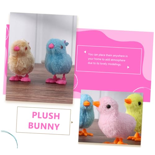 minkissy 12 Stück Teiliges Wind Up Plüschspielzeug mit Hase und Küken Langlebige Aufziehfiguren als Niedliche Desktop Deko für Osterpartys und Kinderspielzeug Einfache Bedienung minkissy 12 Stück Teiliges Wind Up Plüschspielzeug mit Hase und Küken Langlebige Aufziehfiguren als Niedliche Desktop Deko für Osterpartys und Kinderspielzeug Einfache Bedienung von minkissy