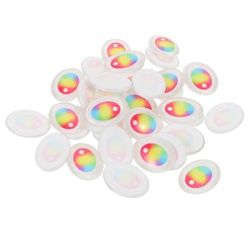 minkissy 120 Stück Realistische Sicherheitsaugen für Bastelprojekte Einfache Installation von Augen für Puppen und Stofftiere für Kreative DIY Projekte von minkissy