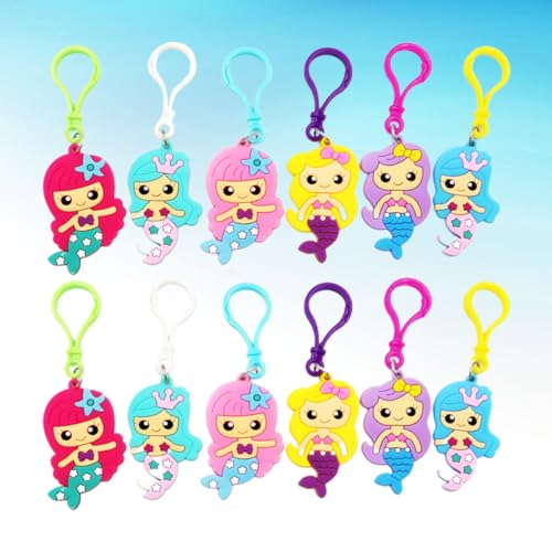 minkissy 12Stücke Meerjungfrau Schlüsselanhänger Lustige Cartoon Spielzeuge für Gastgeschenke und Mitgebsel für Geburtstagsfeiern Zufällige Mischung minkissy 12Stücke Meerjungfrau Schlüsselanhänger Lustige Cartoon Spielzeuge für Gastgeschenke und Mitgebsel für Geburtstagsfeiern Zufällige Mischung von minkissy