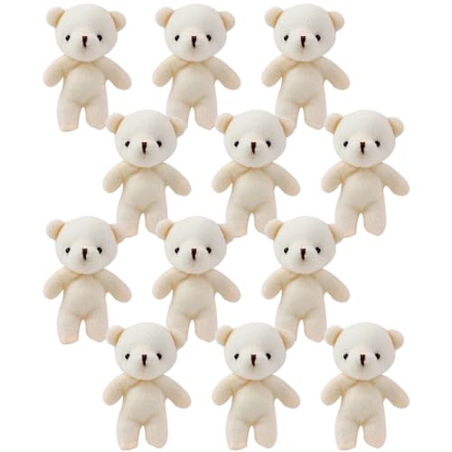 minkissy 12Stücke Mini Bär Schlüsselanhänger Tier Anhänger Süße Deko Puppe für Haus und Gepäck Langlebig und Vielseitig für Verschiedene Anlässe minkissy 12Stücke Mini Bär Schlüsselanhänger Tier Anhänger Süße Deko Puppe für Haus und Gepäck Langlebig und Vielseitig für Verschiedene Anlässe von minkissy