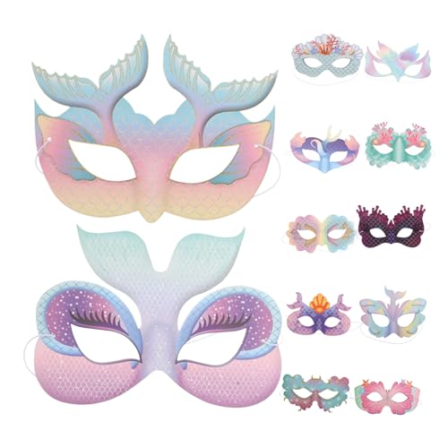 minkissy 12Stücke Tiergesichtsmasken für Leicht zu Reinigende Augenmasken für Halloween Geburtstagsfeiern Cosplay Rollenspiele Fördert Kreativität Spaß bei Kindern minkissy 12Stücke Tiergesichtsmasken für Leicht zu Reinigende Augenmasken für Halloween Geburtstagsfeiern Cosplay Rollenspiele Fördert Kreativität Spaß bei Kindern von minkissy