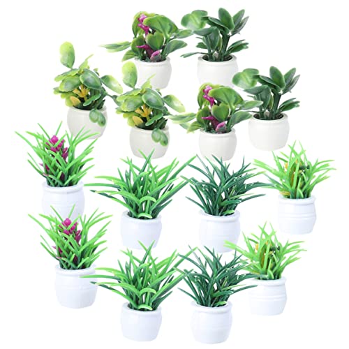 minkissy 14 Stück Teiliges Mini Bonsai Modell Realistische Mikro Landschaft DIY Figuren Kleine Topfpflanzen Kunstvolle Puppenhaus Dekoration Pflegefreie Miniaturpflanzen für Zuhause minkissy 14 Stück Teiliges Mini Bonsai Modell Realistische Mikro Landschaft DIY Figuren Kleine Topfpflanzen Kunstvolle Puppenhaus Dekoration Pflegefreie Miniaturpflanzen für Zuhause von minkissy