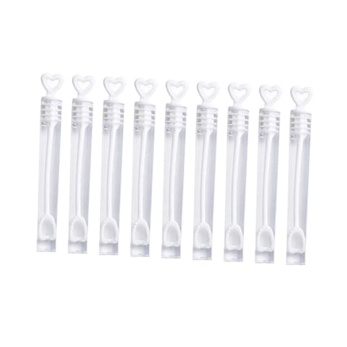minkissy 144 Stück Teiliges Bubble Sticks Herzform Ergonomisch Gestaltet Langlebiges Material Weiße Hochzeitsdeko Partyzubehör für Familie Einfaches Seifenblasenmachen minkissy 144 Stück Teiliges Bubble Sticks Herzform Ergonomisch Gestaltet Langlebiges Material Weiße Hochzeitsdeko Partyzubehör für Familie Einfaches Seifenblasenmachen von minkissy