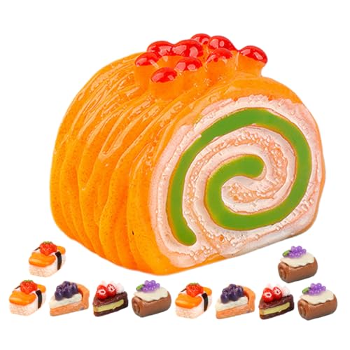 minkissy 15 Stück Teiliges Mini Dessert Obstkuchen Modell Mix Realistische Miniatur Kuchen Puppenhaus Deko und Fotorequisite Langlebig und Detailreich für Kreatives minkissy 15 Stück Teiliges Mini Dessert Obstkuchen Modell Mix Realistische Miniatur Kuchen Puppenhaus Deko und Fotorequisite Langlebig und Detailreich für Kreatives von minkissy