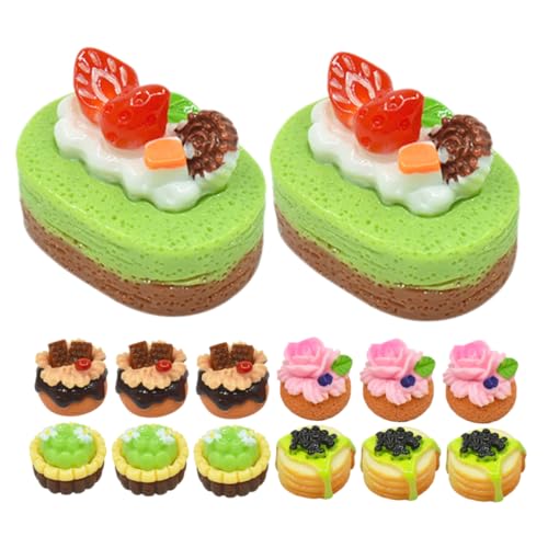 minkissy 15 Stück Teiliges Realistischer Kunstkuchenmodelle aus Verschleißfestem Material als Fotorequisite DIY Dekoration und Laden oder Wohnungsdeko Kleine Täuschend Echte Obstkuchen minkissy 15 Stück Teiliges Realistischer Kunstkuchenmodelle aus Verschleißfestem Material als Fotorequisite DIY Dekoration und Laden oder Wohnungsdeko Kleine Täuschend Echte Obstkuchen von minkissy