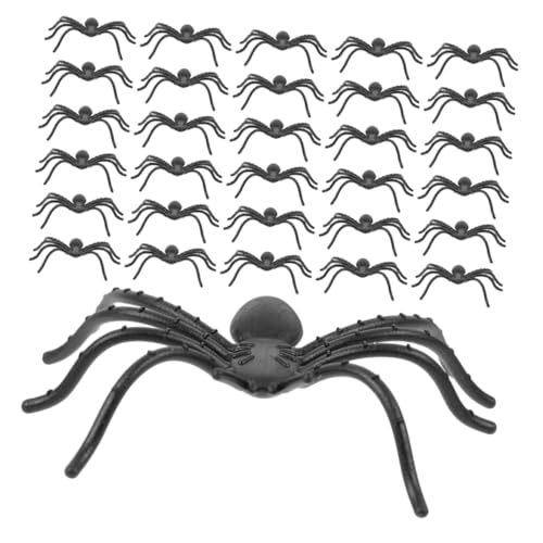 minkissy 150 Stück Realistische Kunststoff Spinnen mit Langen Beinen Weiches Material Sichere Halloween Streichspielzeuge für Gruselige Party und Spukhausdekorationen Kompakt und Vielseitig minkissy 150 Stück Realistische Kunststoff Spinnen mit Langen Beinen Weiches Material Sichere Halloween Streichspielzeuge für Gruselige Party und Spukhausdekorationen Kompakt und Vielseitig von minkissy