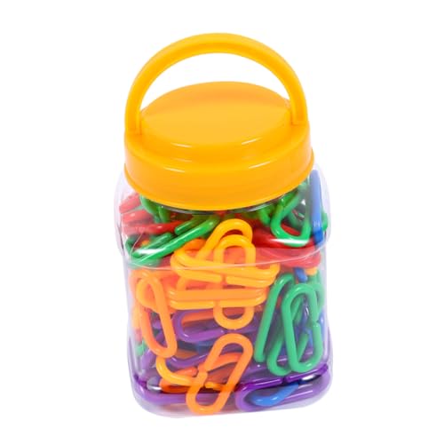 minkissy 150 Stück Teiliges Bunte Kunststoff C Clips Kettenglieder DIY für Ab Jahren Pädagogisches Kettenlink für Vorschule und Eltern Junge Mädchen interaktion minkissy 150 Stück Teiliges Bunte Kunststoff C Clips Kettenglieder DIY für Ab Jahren Pädagogisches Kettenlink für Vorschule und Eltern Junge Mädchen interaktion von minkissy