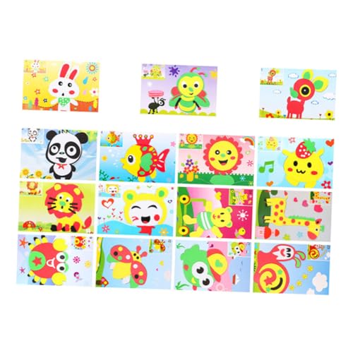 minkissy 15Stücke Teiliges Eva Aufkleber für Kleinkinder Kreative DIY Kunsthandwerksaufkleber für Kinderzimmer Spielzimmer und Klassenzimmer Zufällige Designs minkissy 15Stücke Teiliges Eva Aufkleber für Kleinkinder Kreative DIY Kunsthandwerksaufkleber für Kinderzimmer Spielzimmer und Klassenzimmer Zufällige Designs von minkissy