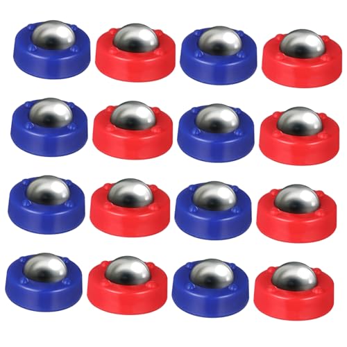 minkissy 16 Stück Teiliges Shuffleboard Pucks für Mini Tischspiel Kugeln rutschfeste Rollperlen Farbige Tischfußball Zubehör Geeignet für Standard Tisch Shuffleboard Spiele minkissy 16 Stück Teiliges Shuffleboard Pucks für Mini Tischspiel Kugeln rutschfeste Rollperlen Farbige Tischfußball Zubehör Geeignet für Standard Tisch Shuffleboard Spiele von minkissy