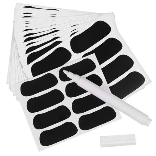 minkissy 160 Stück Augen Schwarz Aufkleber für Sport Selbstklebende Augenstreifen mit Weißem Stift für Fußball und Baseball Einfach Anzuwenden Langlebig und Individuell Gestaltbar minkissy 160 Stück Augen Schwarz Aufkleber für Sport Selbstklebende Augenstreifen mit Weißem Stift für Fußball und Baseball Einfach Anzuwenden Langlebig und Individuell Gestaltbar von minkissy